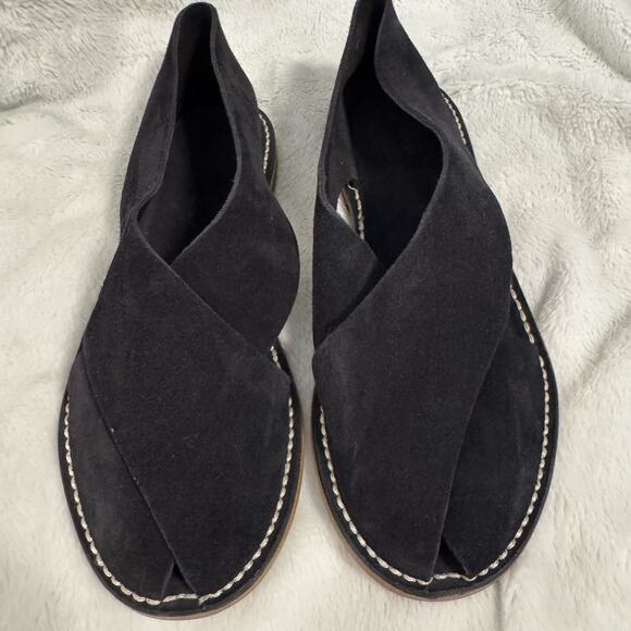 Jacques Soloviere Blue Sandals Men’s 45 NIB - Picture 1 of 8